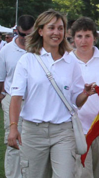 Beatriz Laparra, campeona del mundo de recorridos de caza