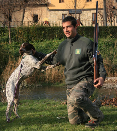 El aragonés Jesús Oliva, campeón de España de Caza Menor con Perro