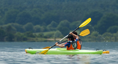 Arranca la temporada de actividades acuáticas en el embalse de Ullíbarri Gamboa