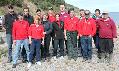 Ocho clubes de Bizkaia participaron en el I Open de Pesca desde Roca