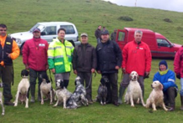 Los cánidos de Javier Oñederra deslumbran en el concurso de perros de muestra de Elgoibar