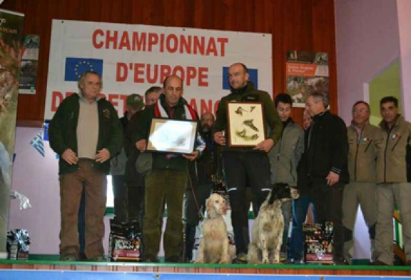 Dendaberri Jai, campeón de Europa macho en el europeo sobre becada 2013