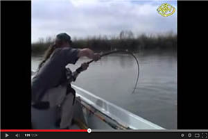 ¡Increíble lance de pesca!