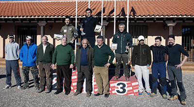 El guipuzcoano Francisco Llamas se impone en la semifinal de la zona norte del Campeonato de España de Caza Menor con Perro