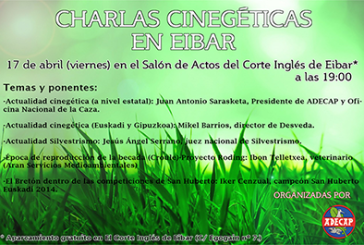 Charlas cinegéticas en Eibar