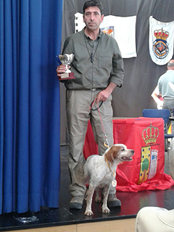 El vizcaíno Xabier Uriarte, segundo en el Campeonato de España de San Huberto