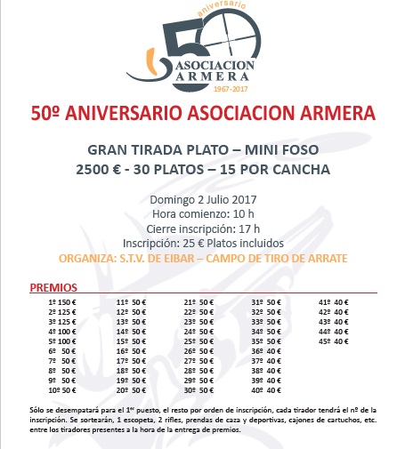 tirada asociacion armera q