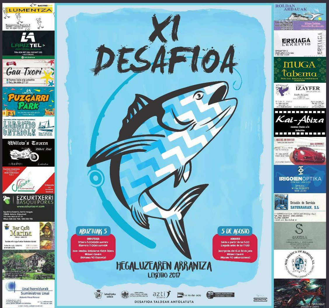 Bizkaia: Pesca 5 de agosto XI desafio en Lekeitio