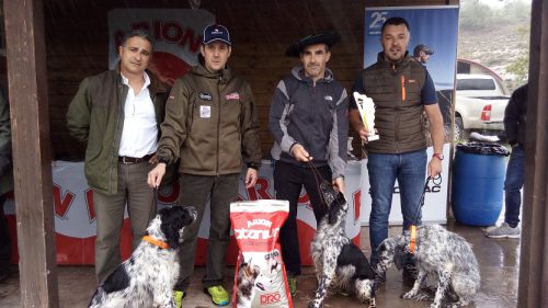 Asier San Vicente campeón de Alava de caza menor con perro