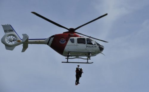 Gipuzkoa: Un cazador es rescatado en helicóptero del monte Jaizkibel