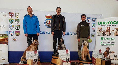 Jon Urkaregi, campeón de España de Caza de Becadas, edición XXVI