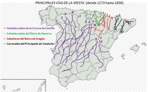 CAMINOS DE LA MESTA