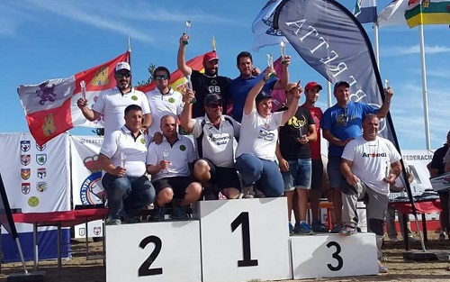 Diego Martínez y Beatriz Laparra campeones de España de Recorridos de Caza