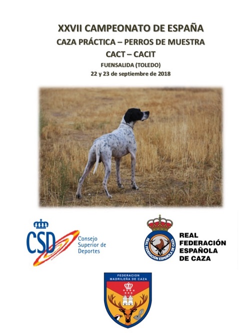 XXVII Campeonato de España de Caza Práctica Perro de Muestra (CACT-CACIT)