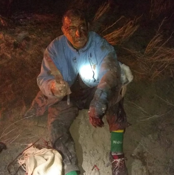 Un campesino de 63 años peleó con un puma para salvar a su perro