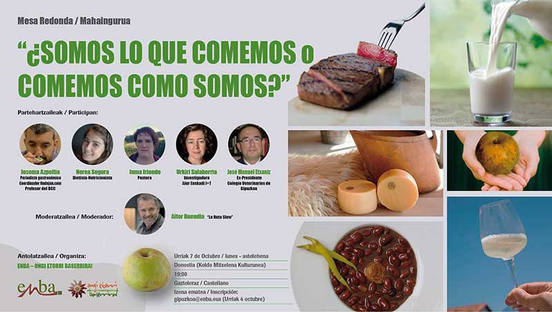 ENBA celebra el Día Mundial de la Alimentación con la Mesa Redonda “¿SOMOS LO QUE COMEMOS o COMEMOS COMO SOMOS?”