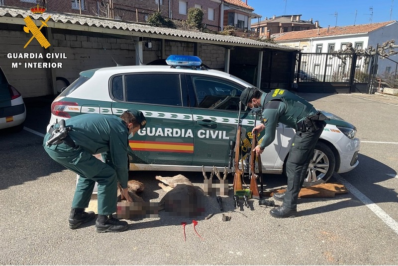 Investigan a tres hombres por un supuesto delito de furtivismo