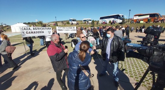 La RFEC y FEDEXCAZA reivindican el derecho a cazar en el Parque Nacional de Monfragüe