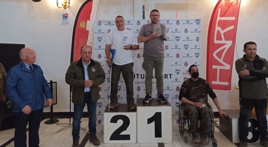 David Larrondo gana el II Campeonato de España de Caza Menor con Perro para Cazadores Adaptados