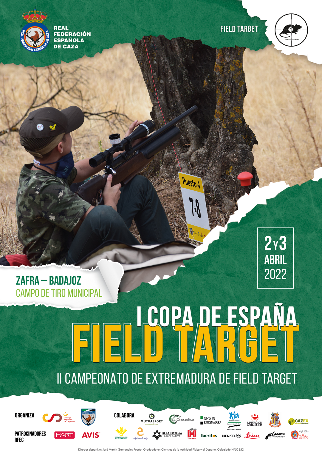 Zafra acoge la I Copa de España de Field Target