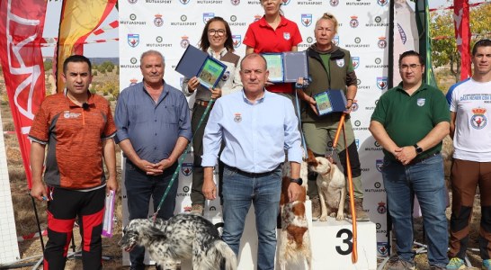 Fini Soriano se convierte en la nueva campeona de España de Caza Menor con Perro