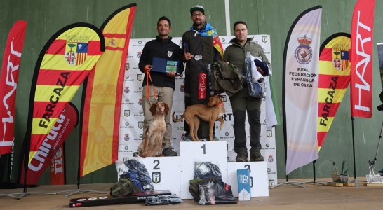 Enrique Martín se proclama campeón de España de Caza Menor con Perro 2022