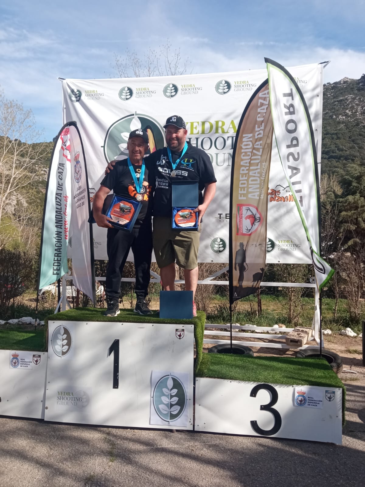 Antequera corona a Gracia, Laparra y Gardeazabal como campeones de la XVI Copa de España de Recorridos de Caza