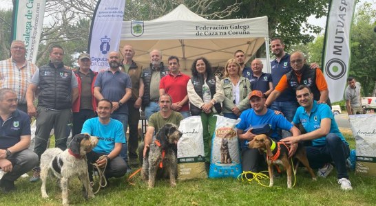 Jonathan Arnaiz y “Man” se proclaman I campeones de España de Perros Atraillados sobre Jabalí Salvaje