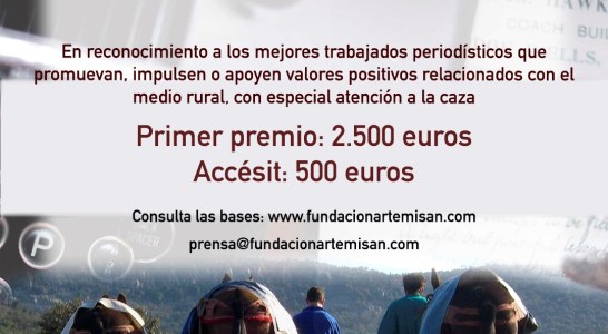 Fundación Artemisan convoca el III Premio de Periodismo ‘Mundo Rural’