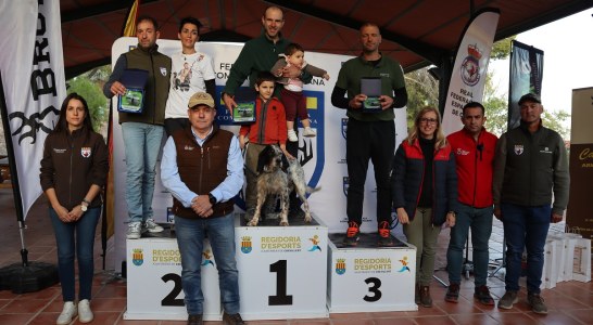 El Gipuzkoano Asier Arrizabalaga campeón de España de Caza Menor con Perro 2023